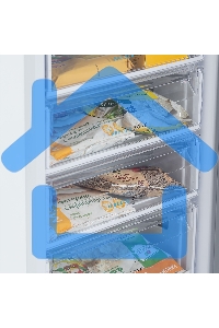 Морозильная камера Бирюса 514 белый 110л, 4 ящика