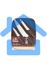 Набор ножей кухонных Rondell Mocco&Latte RD-1944 компл.:4предм. разд.дос. бежевый/коричневый блистер