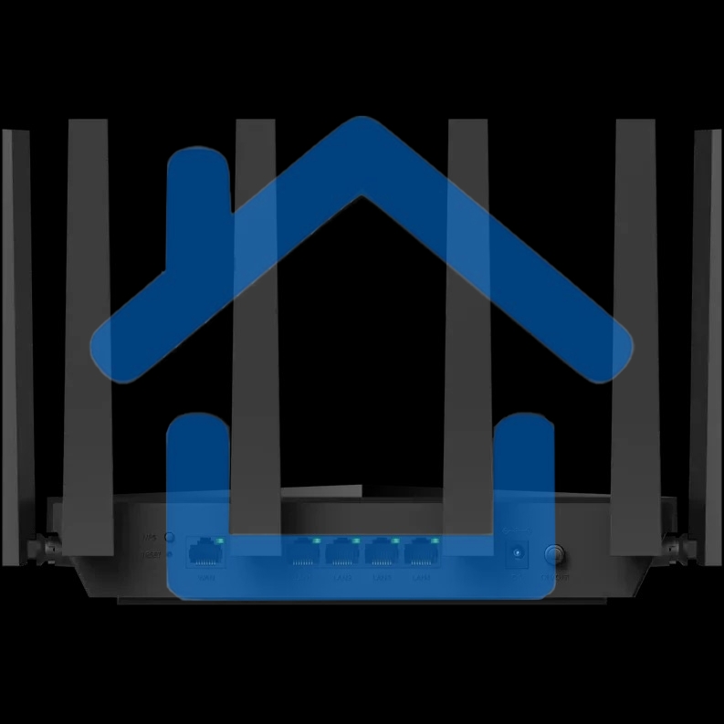 Маршрутизатор Cudy APP BE6500 2.5G Dual Band Wi-Fi 7 Mesh Router, Chipset Broadcom, 802.11be/ax/ac/a/b/g/n, 5764Mbps at 5GHz + 688Mbps at 2.4GHz, 1 x 2.5Gbps WAN Port, 4 x 10/100/1000Mbps Ports, 6 x 5dBi fixed antennas, WiFi router/AP/ Repeater/WISP Mode,