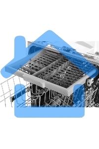 Встраиваемая посудомоечная машина Indesit DIS 2C50, белый, 44.8 см, 9 компл., 48 дБ, класс A