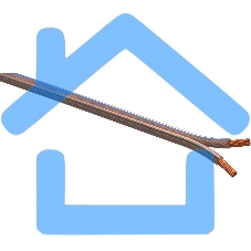 Кабель акустический 	ЭРА 2х0.75 прозр. 100м (м) ЭРА