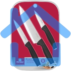 Набор ножей 3 шт + 2 разделочные доски Trumpf Rondell