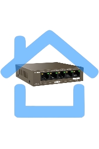 Гигабитный коммутатор IP-COM G1105PD-5-портовый PD с 4 портами PoE