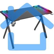 Стол игровой Defender EXTREME RGB черный