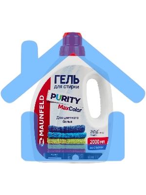 Гель для стирки Maunfeld Purity Max color 2000мл MWL2000PC