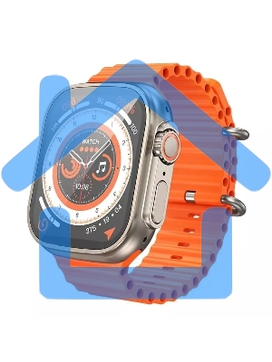 Умные часы HOCO (6931474791993) Y12 Ultra Titanium Gold 2.0