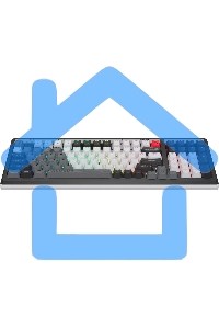 Клавиатура A4Tech Bloody B950 механическая серый/черный USB for gamer LED (B950)