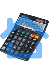 Калькулятор настольный Deli Core E1630 черный 12-разр.