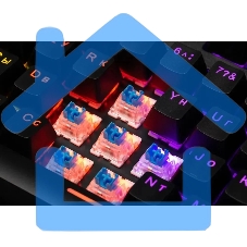 Клавиатура Defender Blitz GK-240L RU проводная, USB, черный