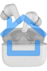 Гарнитура вкладыши Hyundai H-EP203 белый беспроводные bluetooth в ушной раковине (HEP203W)