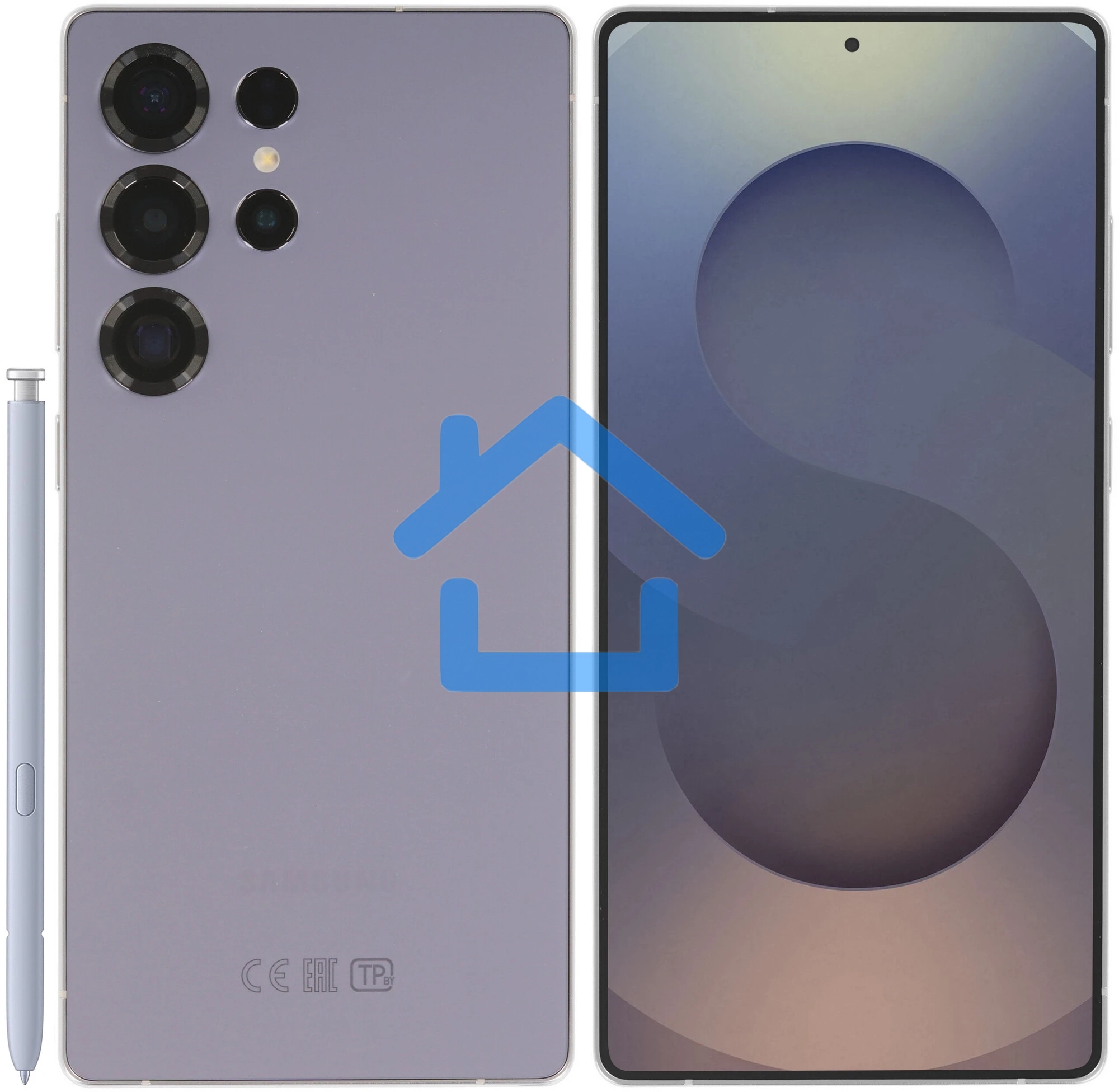 Смартфон Samsung Galaxy S25 Ultra 12/256Gb, синий титан