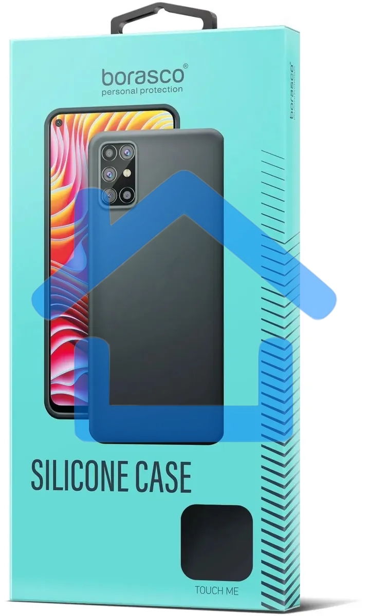 Чехол (клип-кейс) BoraSCO Silicone Case для ZTE Blade L9 черный (матовый)
