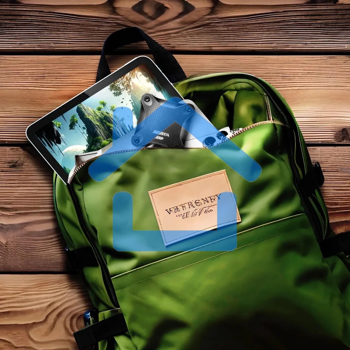 Внешний SSD ADATA SD620, 2TB, USB 3.2 Gen 2 Type-A, R/W 550/480, черный