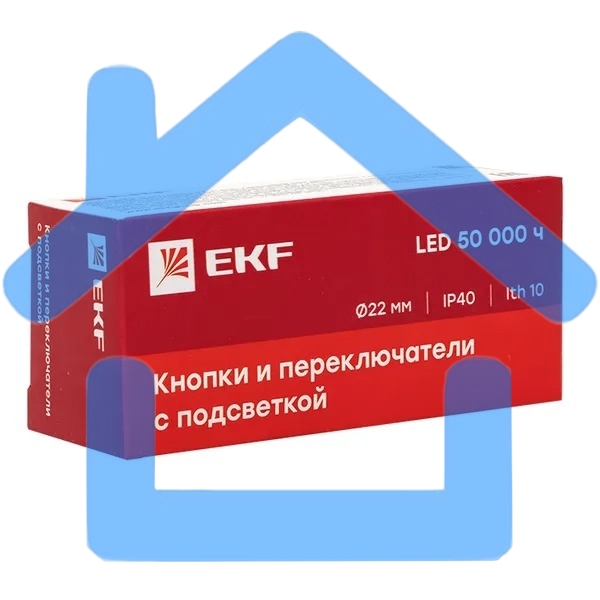 Кнопка BA42 с подсветкой 24В красн. NC PROxima EKF xb2-bw42-24