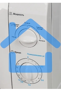 Микроволновая печь Midea MM720CFB белый, 20 л, 700 Вт, переключатели - поворотный механизм