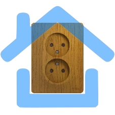 Розетка 2-м СП Glossa 16А IP20 без заземл. в сборе дер. дуб SchE GSL000520 Розетка 2-м СП Glossa 16А IP20 без заземл. в сборе дер. дуб SchE GSL000520