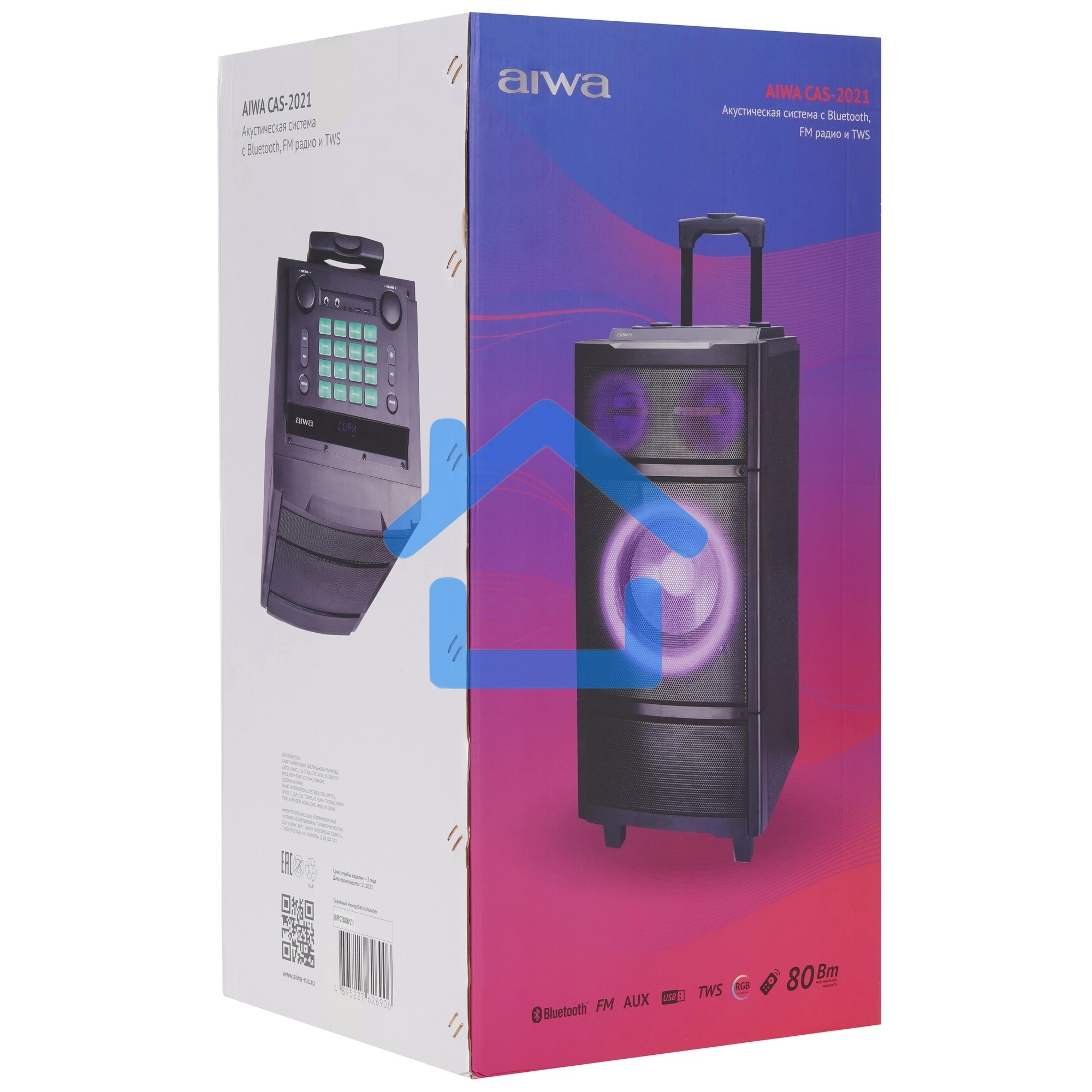 Минисистема AIWA CAS-2021 черный
