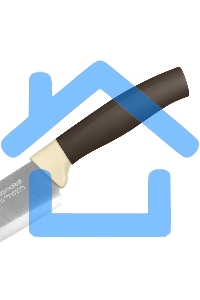 Набор ножей кухонных Rondell Mocco&Latte RD-1944 компл.:4предм. разд.дос. бежевый/коричневый блистер