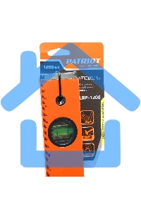 Уровень PATRIOT LRP-1200, магнитный, алюминиевый фрезерованный, усиленный, 1200мм