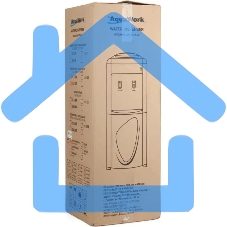 Кулер Aqua Work 0.8-LWR напольный белый/черный