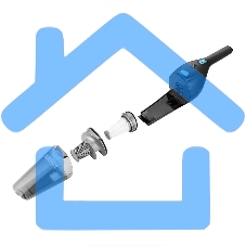 Пылесос ручной Kitfort КТ-5161-1 120Вт серый