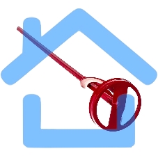 Миксер для красок, 60 х 8 х 400 мм, шестигранный хвостовик Denzel