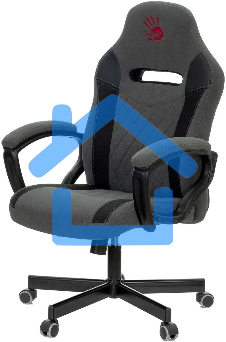 Кресло игровое A4Tech Bloody GC-110, серый, крестовина пластик