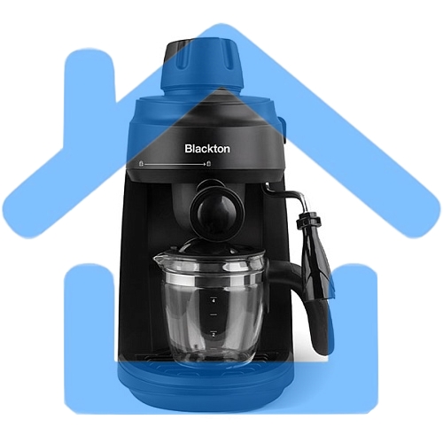 Кофеварка эспрессо Blackton Bt CM1112 черный, исп. кофе - молотый, 240 мл, 800 Вт, 3.5 бар