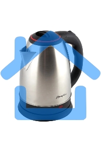 Чайник электрический Матрена MA-001 1,8 л, сталь,цвет крышки красный (005457)