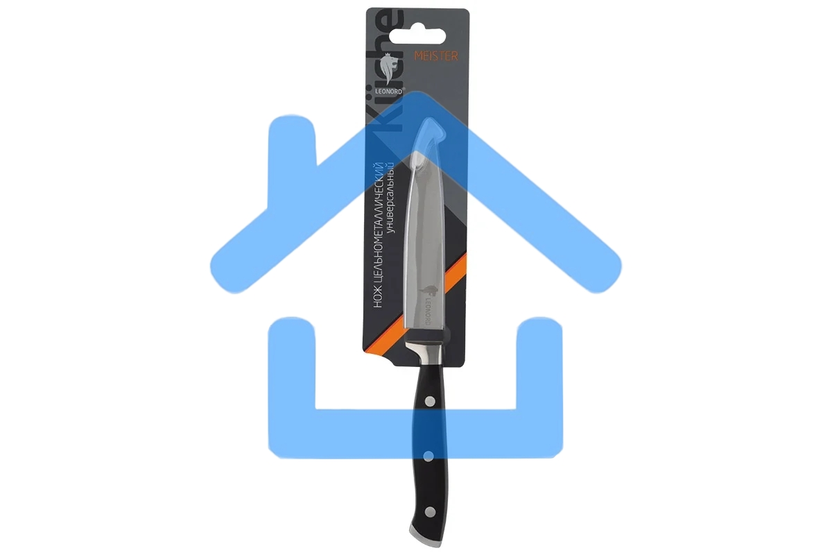 LEONORD Нож цельнометаллический MEISTER универсальный, 12,5 см (105096)