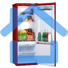 Холодильник Pozis RK-102 рубиновый двухкамерный 188/57 л морозилка снизу