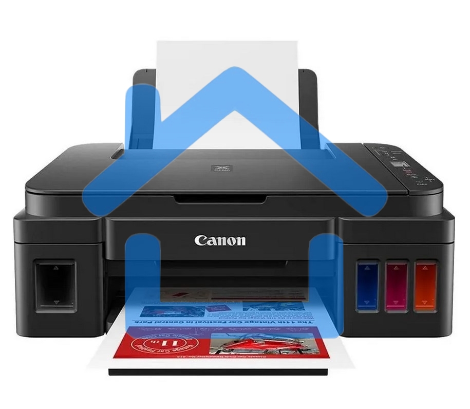 МФУ струйное Canon PIXMA G3416 (2315C052), А4, цветной, печ. 8.8 стр/мин. (ч/б) 5 стр/мин. (цвет), скан. до 3 стр/мин., 4800x1200 dpi (печать) 1200х600 dpi (скан.), USB, Wi-Fi