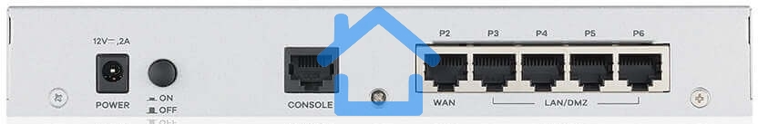 Межсетевой экран и Wi-Fi контроллер Zyxel USG FLEX 100, 1xWAN GE, 1xOPT GE (LAN/WAN), 3xLAN/DMZ GE, 1xUSB3.0, AP Controller (8/24), NebulaFlex **
