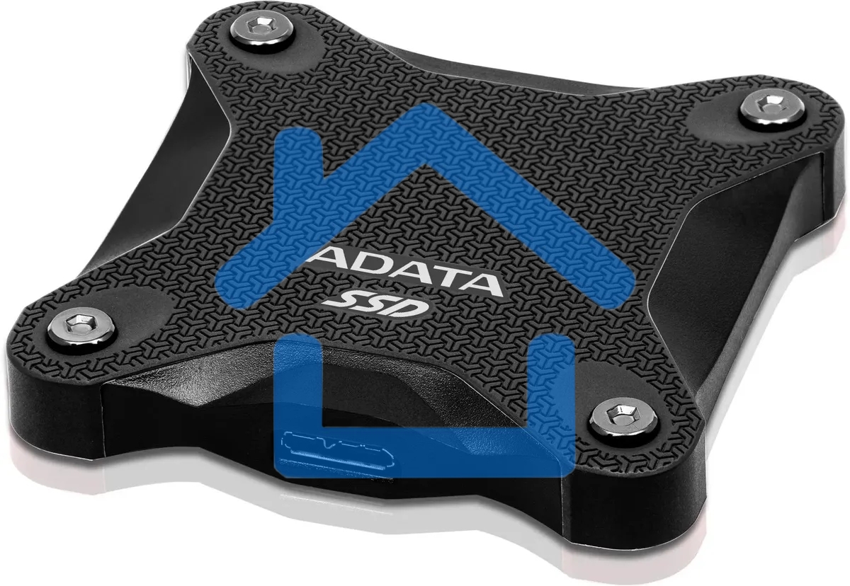 Внешний SSD ADATA SD620, 2TB, USB 3.2 Gen 2 Type-A, R/W 550/480, черный