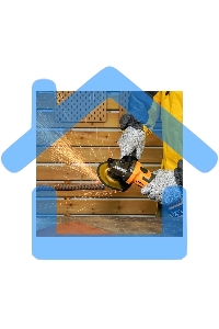 Углошлифовальная машина Deko DKAG20-125 8500об/мин рез.шпин.:M15 d=126мм