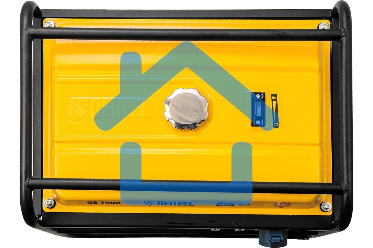 Электрогенератор бензиновый Denzel GE 7900, 6.5 кВт, 97 дБ, 74 кг