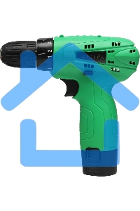 Дрель-шуруповерт Zitrek Green 12-Li 063-4072, Аккумуляторная, 12В, 2 АКБ, Кейс