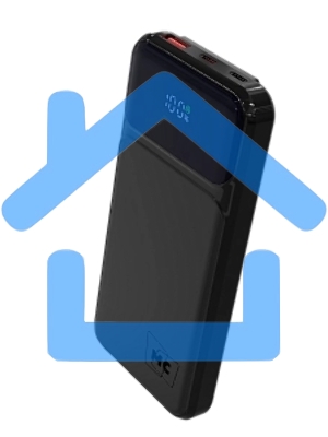 Портативный аккумулятор MORE CHOICE (4620202552761) PB29-10 10000mAh 1USB+2Type-C 3.0A 22.5W+PD20W+QC3.0, черный