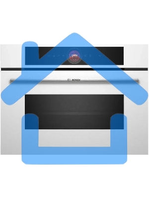 Встраиваемый духовой шкаф электрический Bosch CMG7241W1 белый