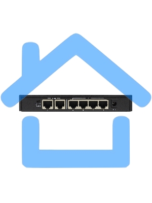 Неуправляемый PoE-коммутатор ORIGO OS1206P/60W/A1A 4x100Base-TX PoE+, 2x100Base-TX, PoE-бюджет 60 Вт, корпус металл