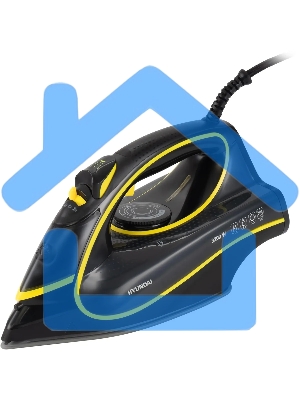 Утюг Hyundai H-SI01560 3200Вт черный/желтый