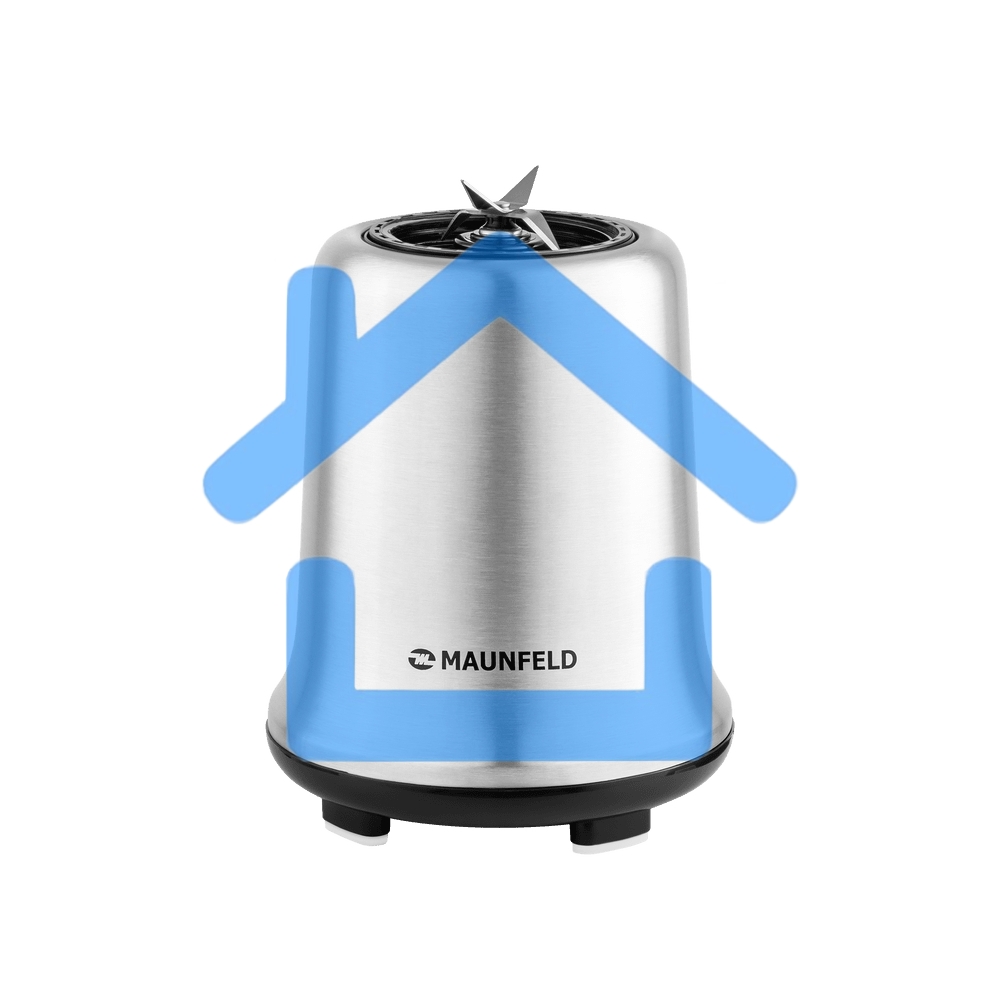 Блендер стационарный Maunfeld MF-122S нержавеющая сталь, 300 Вт