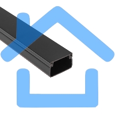 Кабель-канал Rexant 25x25мм, черный