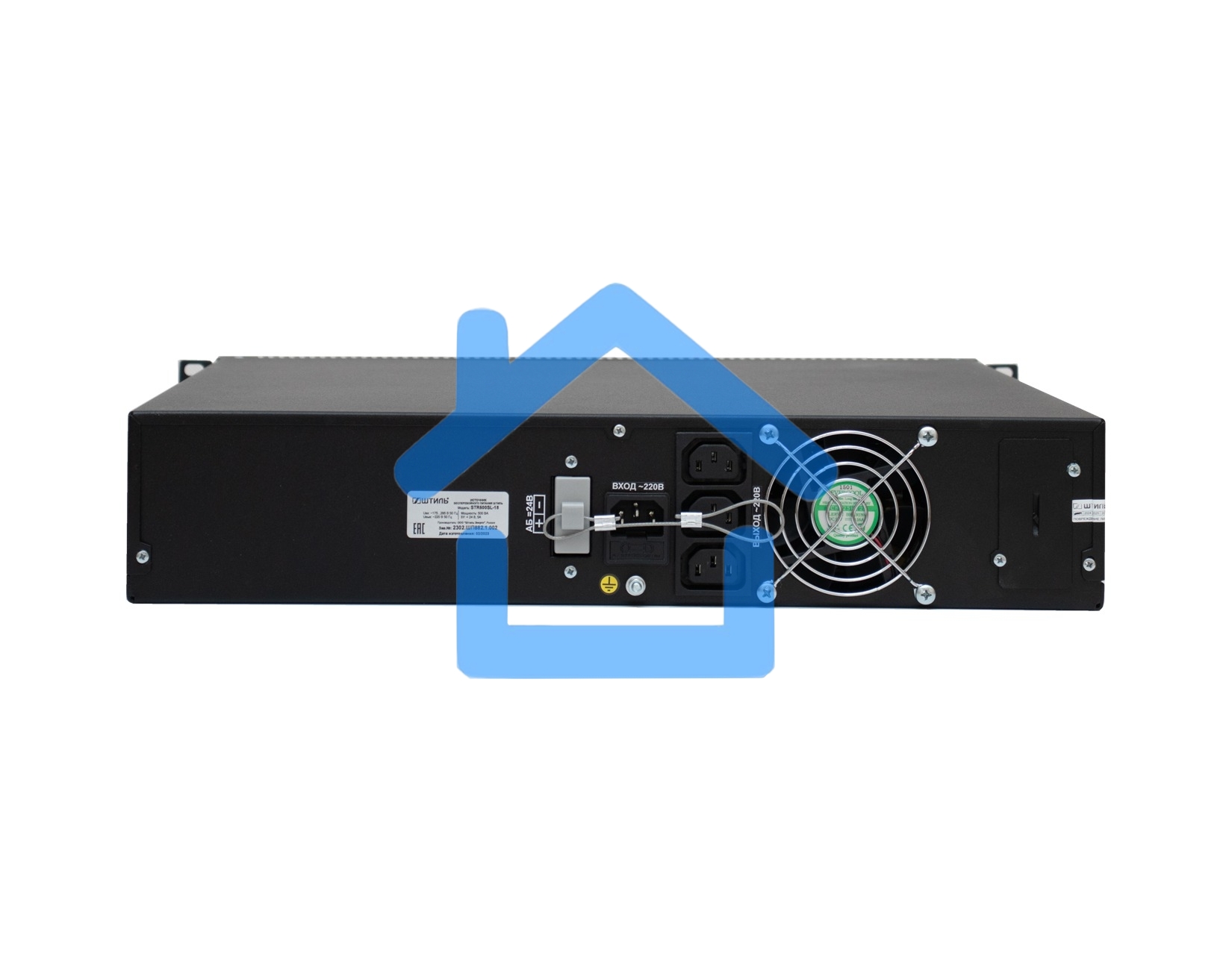 Источник бесперебойного питания Штиль STR500SL-18 400Вт 500ВА черный