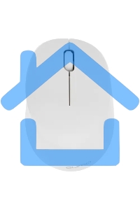 Комплект клавиатура+мышь Qumo Space K57/M75 (цвет белый), беспроводной 2.4G, 104 клавиши, клавиатура + мышь, 3 кнопки, 1200 dpi