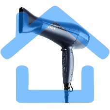 Фен для волос Galaxy Line GL 4366, синий, 2400 Вт, функция 