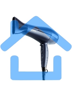 Фен для волос Galaxy Line GL 4366, синий, 2400 Вт, функция 