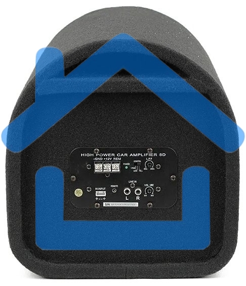 Сабвуфер автомобильный ACV BTA-8R 76Вт активный (20см/8