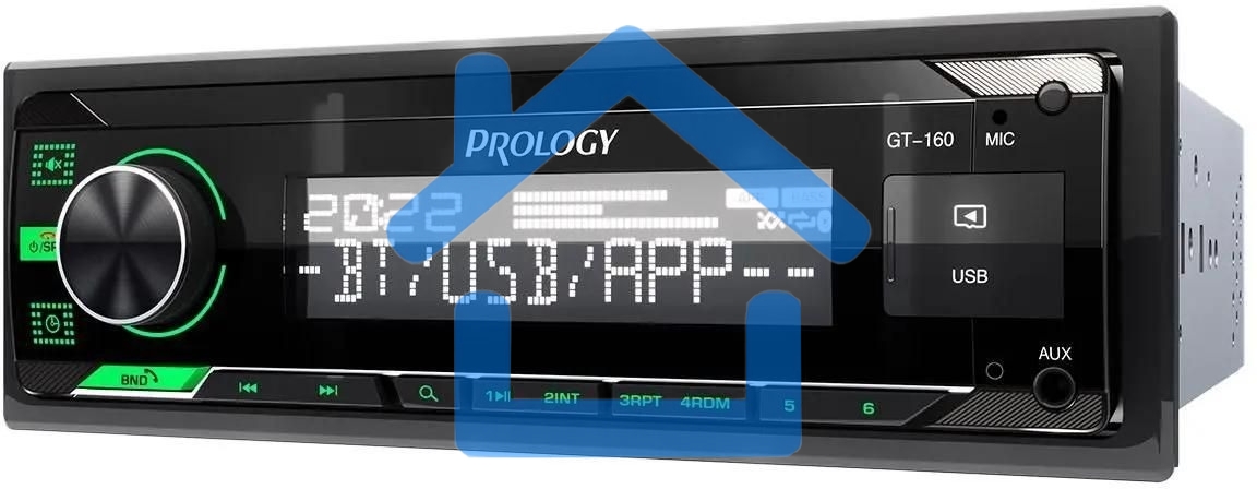Автомагнитола Prology GT-160 1DIN 4x55Вт