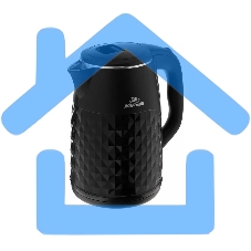 Чайник эл Добрыня DO-1237B (2,8л) 2200Вт двойная стенка нжс/пл, черный УВЕЛИЧЕННЫЙ ОБЪЕМ 2,8 литра.-Мощность: 1800-2200 Вт.-Двойные стенки-Автоотключение при закипании воды-Возможность поворота на 360 градусов-Закрытый нагревательный элемент-Сетевой индик